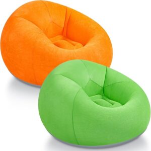 Inflatable bean bag