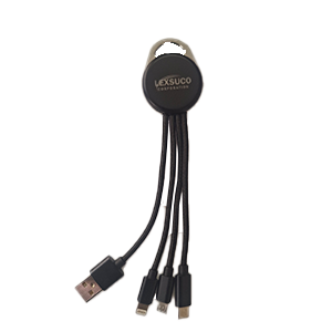 LEXSUCO 3 in 1 charging cable